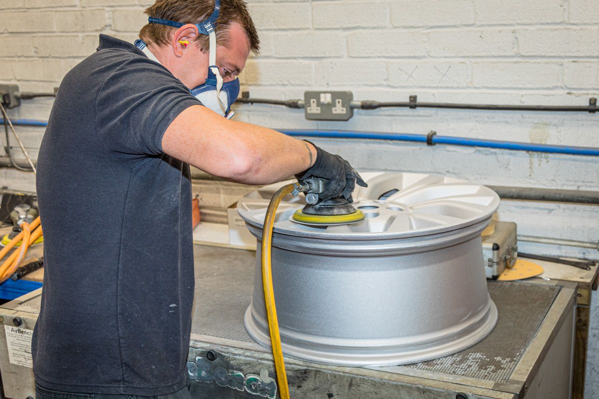 Wheel prepping Wheel prepping